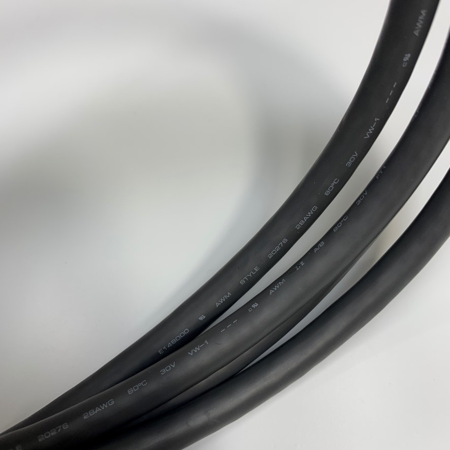 Cáp 1.9M 6.3ft SIRON Conncetor A6CON1 to 40 Core Bare Wire Open End Shielded For I/O Cable Instrument PLC Ormon Mitsubishi