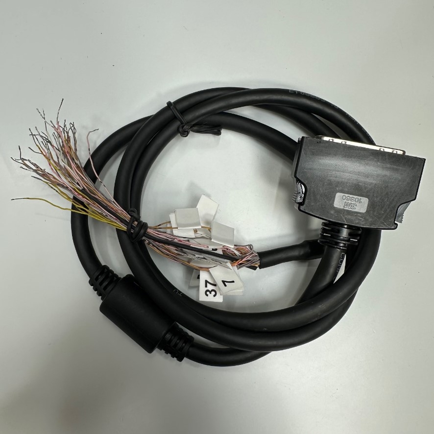 Cáp 1.2M 4ft OEM Thay Thế Mitsubishi MR-JE-CN1CBL-1M Shielded Cable MDR 50 Pin Male to 50 Core Bare Wire Open For I/O Cable Servo Industrial Control