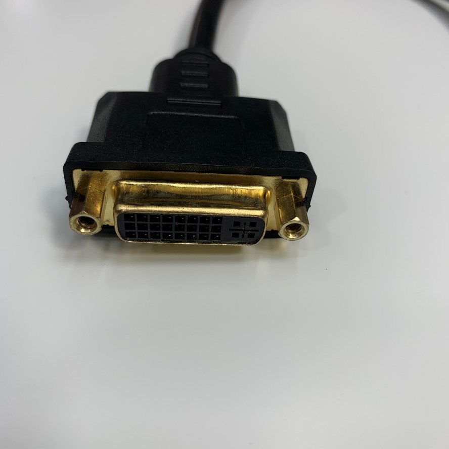 Cáp Chuyển Đổi 30Cm DVI-I Female to HDMI Male Adapter Cable For Monitor HDMI/DVI Video Connection