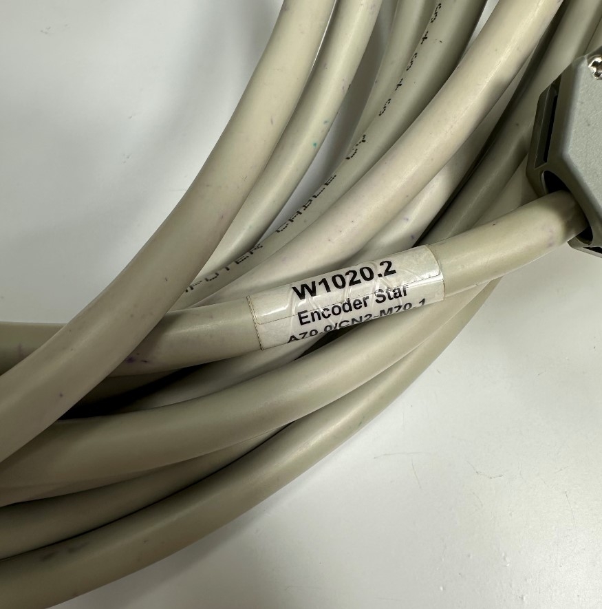 Cáp 6.5M 21.7ft Cable W1020.2 Encoder Star A70.0/CN2-M70.1 Connector M16 AISG 8 Pin Female to HONDA MR-8L 8 Pin Male For Star Baumer Drive Motor/Encoder System Cable