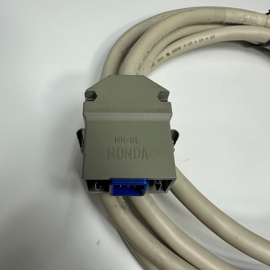Cáp 2M 6.5ft Cable Connector HONDA MR-8L 8 Pin Male to 8 Core Bare Wire Open For FANUC, Servo Motor Drive System Cable