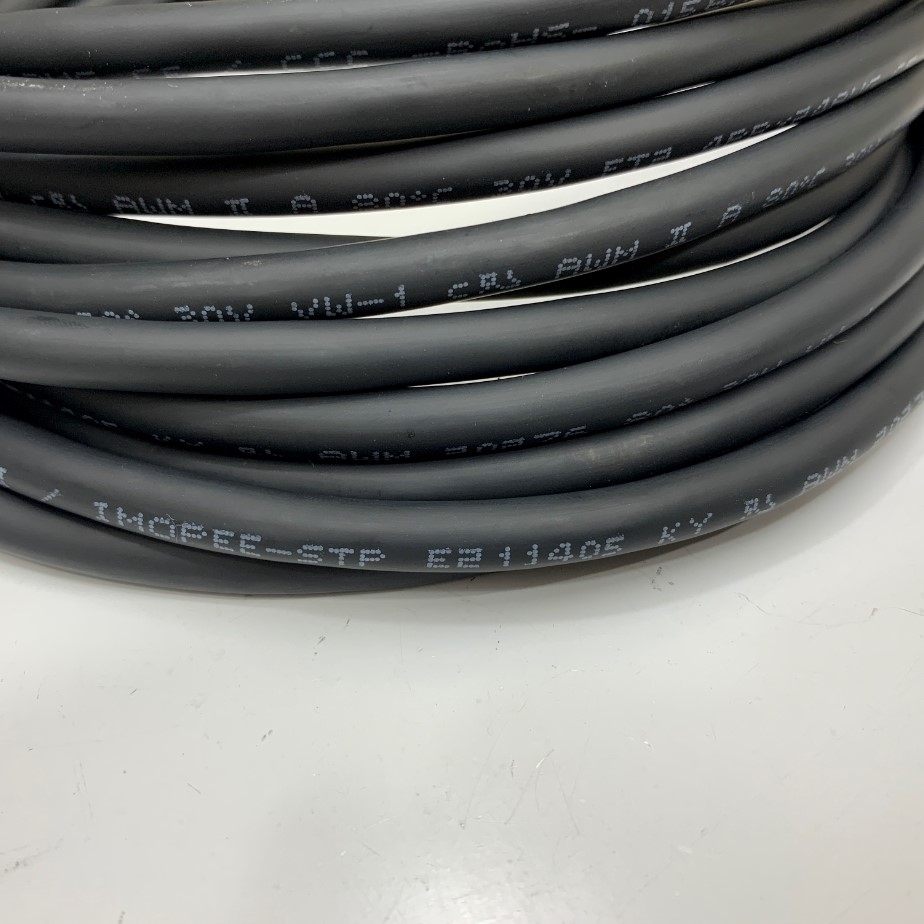 Cáp Tín Hiệu Chống Nhiễu SUNGJIN IMOPEE Control Cable 4PR 8 Core x 0.25mm² E211405 AWM 20278 VW-1 80C 30V 24AWG OD 6.4mm 5 Meter For Robot, Vision, Servo Driver  I/O DATA