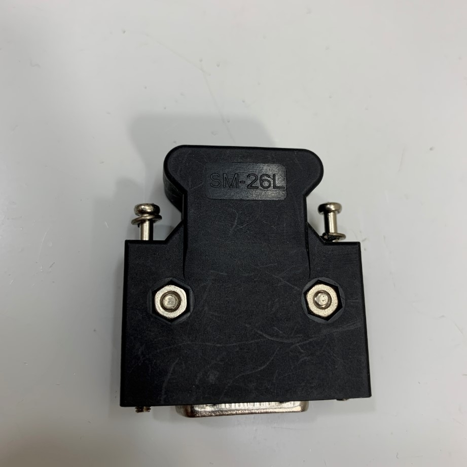 Rắc Hàn SM-26L SCSI MDR 26 Pin Male I/O Connector Gold-Plated For MDR CN1 CN2 Servo Drive Yaskawa Panasonic Mitsubishi Sanyo Denki