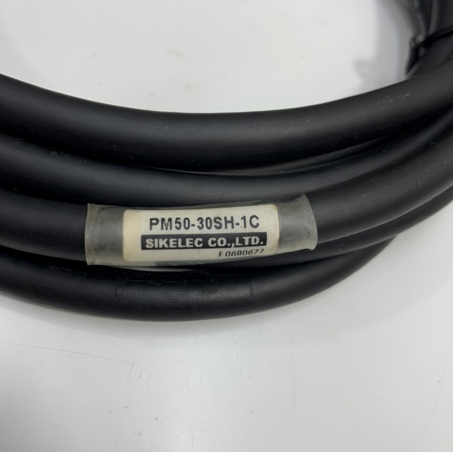 Cáp SIKELEC IOLINK MP50-30SH-1C Dài 3M 10ft Cable SCSI I/O Signal MDR 50 Pin Male to 50 Pin IDC FC 2*25 Pitch 2.54mm For Servo Drive Terminal PCB Breakout Board