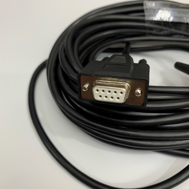 Cáp Điều Khiển Máy Tiện Thép Makino CNC FDNC1710 and FANUC 15S to Computer Null Cable RS232 DB9 Female to DB25 Male Length 10M
