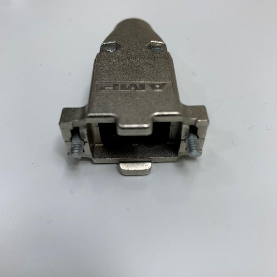 Vỏ Ốp Original 5745171-1 AMP D-Sub 9 Pin 2-Row/15Pin 3-Row Cover Shell/Hood Housing Metal Fe Plated For D-Sub  Connector Plug 9 Way Panel Mount