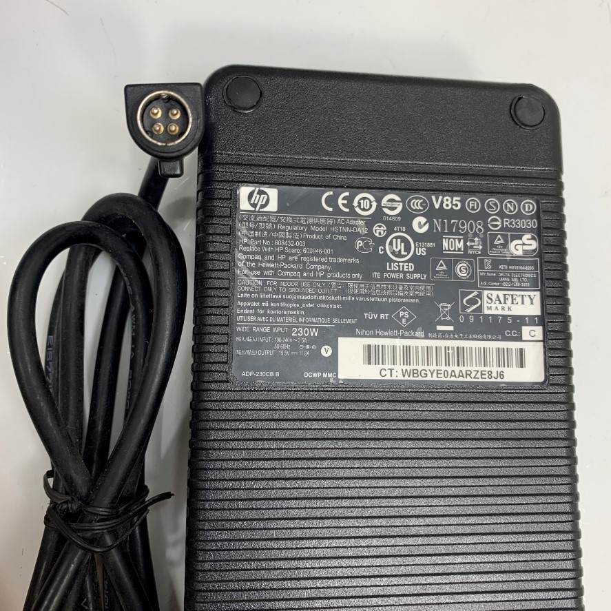 Adapter 19.5V 11.8A 230W HP OEM Bicker ATS200T-P190 Connector Tip Size 4 Pin Mini Din 10mm Plug For Desktop Industrial PC Industrial Computer