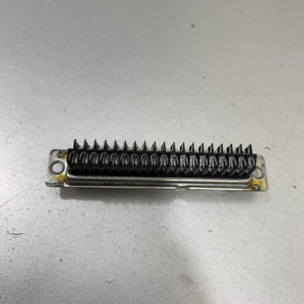 Đầu Rắc Hàn Cổng 37 Chân Hai Hàng Dương IDC 3A 1KV DCW37P2-A191 DB37 Male 2 Row 37Pin Plug Wire Solder Connector