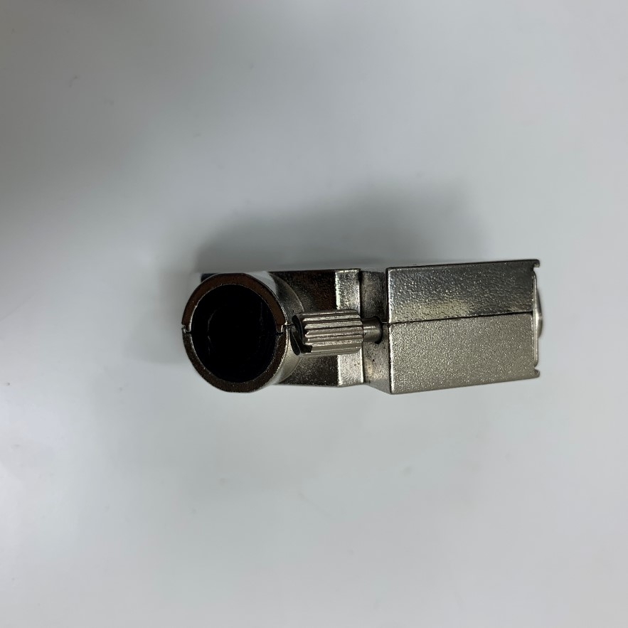 Đầu Jack D-Sub DB15 Pin Male 2-Row Cover Shell/Hood Housing Metal Fe Plated For D-Sub Connector Plug 15 Way Panel Mount Serial Port 45 Degree