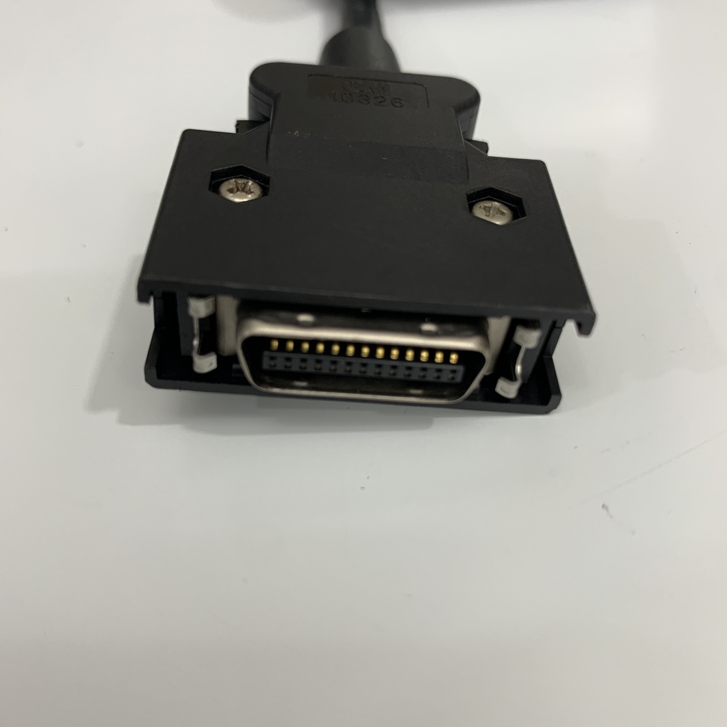 Cáp 2M 6.5ft Yaskawa SWY-CSI02S-2-E Cable For AC Servo Drive Yaskawa Sigma 5 Series, Sigma 7 Series I/O Signal CN1 Connector MDR 26 Pin Male to IDC 26 Pin Female 2.54mm Pitch Terminal Block