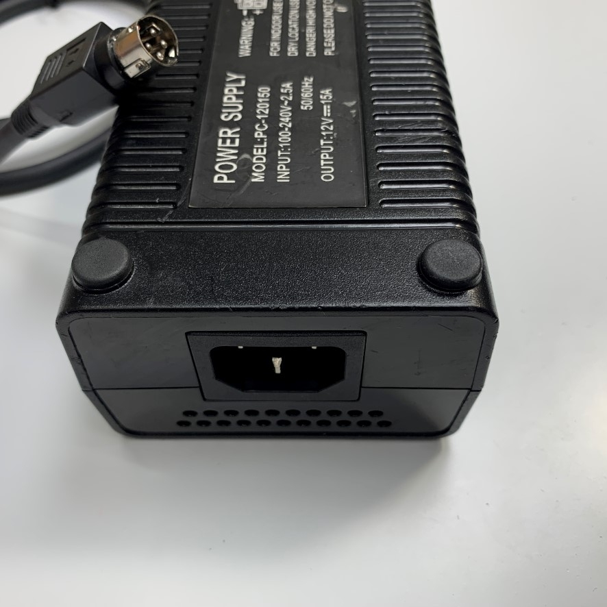 Adapter 12V 15A 180W PC-120150 OEM Thay Thế FSP150-AHAN1 12V 12.5A 150W Connector Tip Size 4 Pin Mini Din 10mm Plug For TS-412 TS-410 Turbo NAS