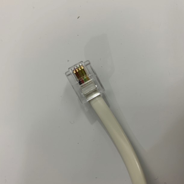 Cáp Điều Khiển Báo Cháy 10-1874A Interface Cable C-link Software RS232 BD9 to RJ11 Dài 2M For Fire Alarm Control System CyberCat 1016 CyberCat 254