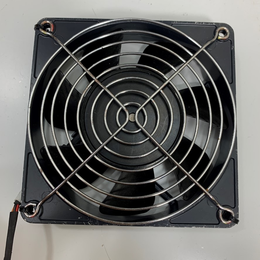 Quạt Làm Mát Thoát Khí Cooling Fan ORIX MDE1225-24L DC 24V 0.30A 2 Pin 120x120x25mm Oriental Motor in Japan Hàng Theo Thiết Bị Đã Qua Sử Dụng