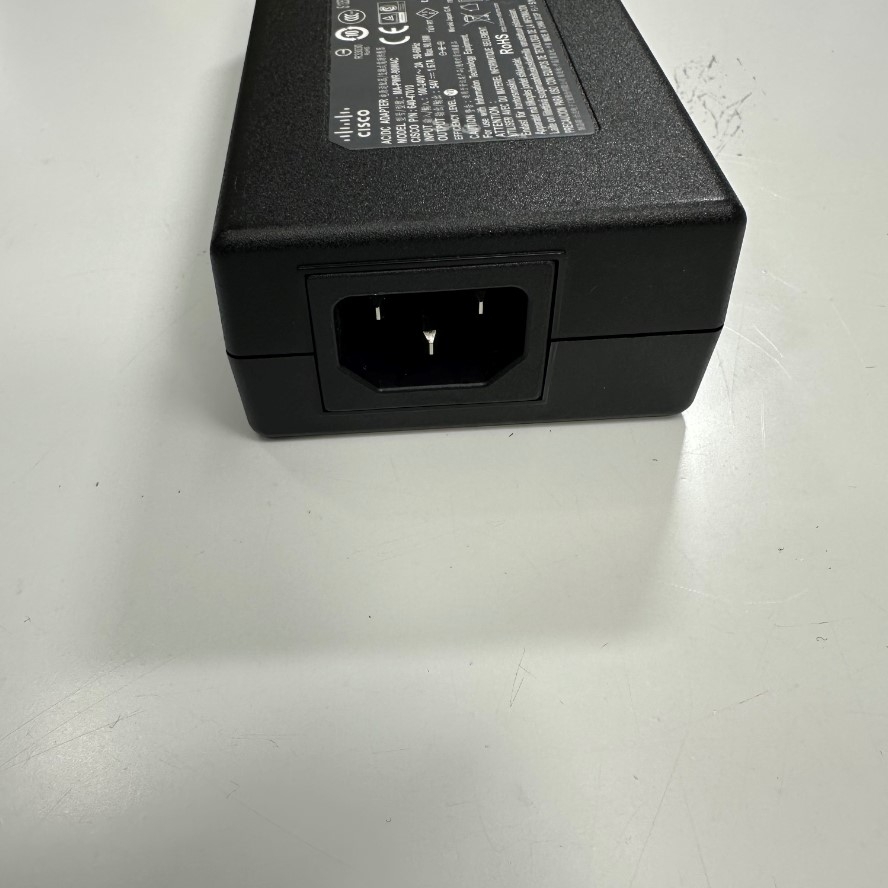 Adapter 54V 1.67A 90.18W Cisco IEC C14 Plug Connector Tip Size 4 Pin Mini Din 10mm For For Cisco SG300-10 10 Port Gigabit POE Managed Switch