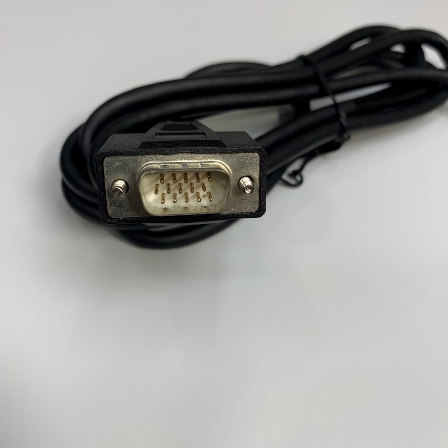 Cáp 1.8M 6ft CBL-DB15DB9-S20 NVF230 RS232 Cable DB15 Male to DB9 Female + DC For Newland NVF230 Industrial Scanner