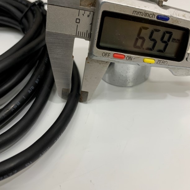 Cáp Tín Hiệu SHIN HWA 6 Core Robot Wire Cable Conductor E97577 AWM 2464 VW-1 80C 300V 24AWG X 3PR LL87299 CSA AWM I A/B FT1 OD 6.6mm Length 3.5M