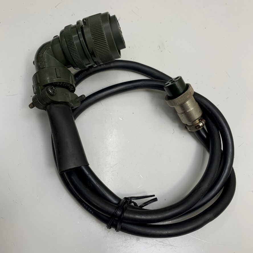 Cáp Nguồn Động Cơ 1M 3.3ft Right Angle Plug Connector YONGJIN 18-10S 4 Pin Female to Connector GX20 4 Pin Female For Servo Motor Power Original Cable