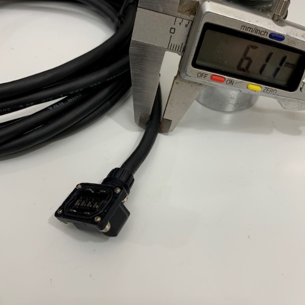 Cáp MR-PWS1CBL3.5M-A1-H Dài 3.5M SAMWOM SWM-PWS1CBL3.5M-A1-H For Mitsubishi Servo Motor Encoder Cable HF-KE, HF-KN, HF-KP, HF-MP, HG-KN, HG-KR, HG-MR