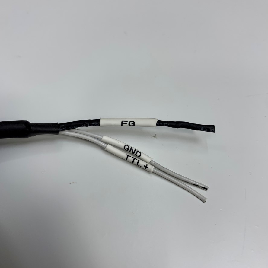 Cáp 5M 17ft Connector DB15 VGA 3 Rows 15 Pin Male to 2 Core Open End Cable Shielded ILSAN E211405 80C 300V 1Pr x 22AWG(0.3SQ) For Industrial Communication