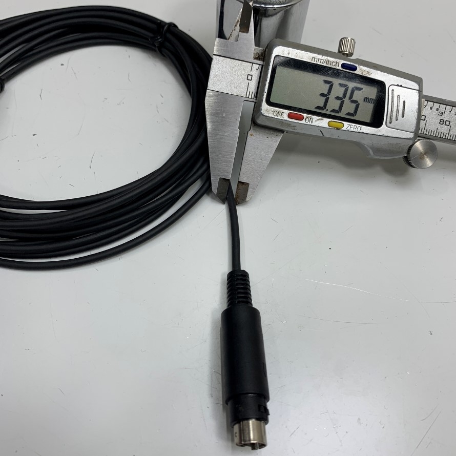 Cáp Điều Khiển Dài 5M 17ft PS/2 6 Pin Mini Din Male to Male Cable Shielded 6 Core x 0.09mm² OD 3.3mm For PLC industrial Cables KVM Switches