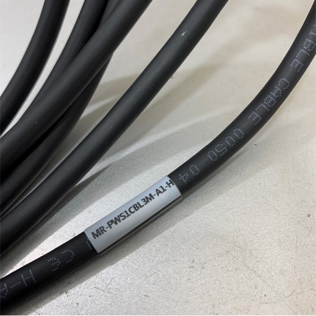 Cáp Nguồn MR-PWS1CBL3M-A1-H Cable 3M For Kết Nối Mitsubishi MR-E-40A-KH003 AC Servo Drive Với Mitsubishi Servo Motor HF-KE43