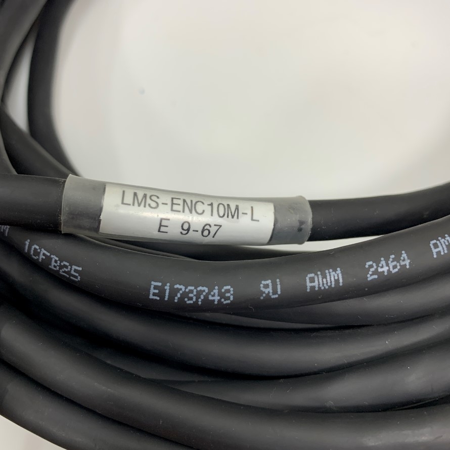 Cáp Original LMS-ENC10M-L E 9-67 Dài 10M 33ft Connector Plug MDR 14 Pin Male to D-Sub DB15 15 Pin Female Cable E173743 22AWG×4P 80°C 300V VW-1 in Korea
