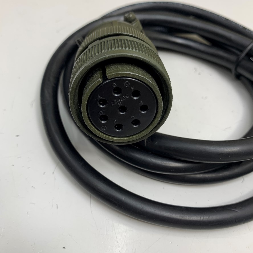 Cáp 1M 3.3ft PLT AMS3106B 22-23S 8 Pin Female Connector to 6 Core For Servo Motor Power Original Cable