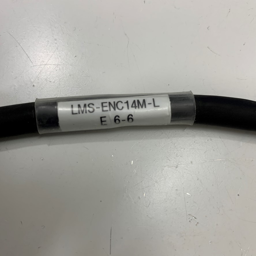 Cáp Original LMS-ENC6.4M-L E 6-6 Dài 6.4M 21ft Connector Plug MDR 14 Pin Male to D-Sub DB15 15 Pin Female Cable E173743 22AWG×4P 80°C 300V VW-1 in Korea