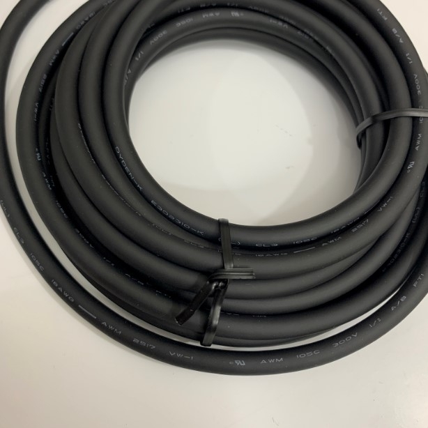 Cáp MR-PWS1CBL5M-A2-L Dài 5M SAMWOM SWM-PWS1CBL5M-A2-L For Mitsubishi Servo Motor Encoder Cable HF-KE, HF-KN, HF-KP, HF-MP, HG-KN, HG-KR, HG-MR