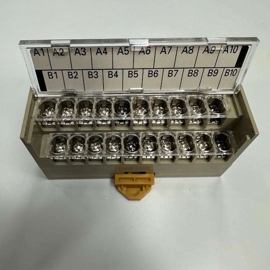 Cầu Đấu Soket IDC 20 Pin Plug Omron XW2D-20G6 Terminal Block Interface 20 Position 250VAC, 24VDC, 1A