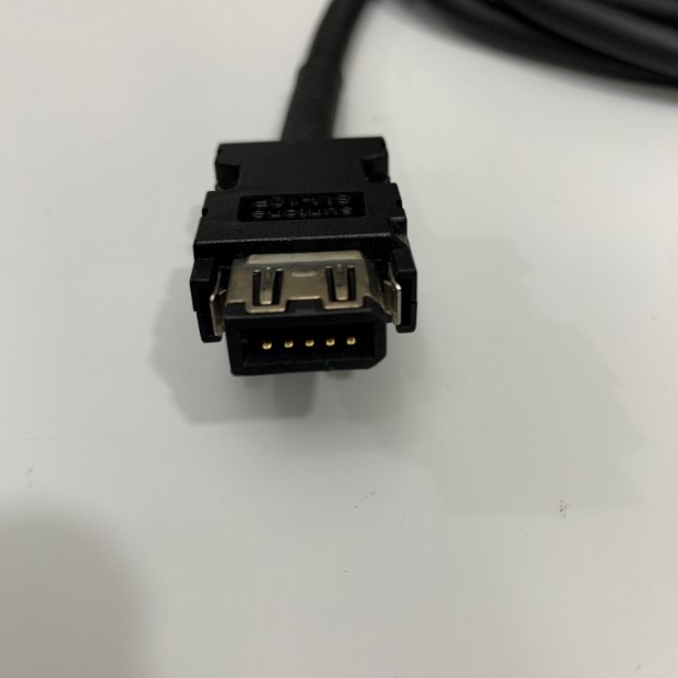 Cáp MR-J3ENCBL2M-A1-L Dài 2M For Mitsubishi Servo Motor Encoder Cable HF-KE, HF-KN, HF-KP, HF-MP, HG-KN, HG-KR, HG-MR