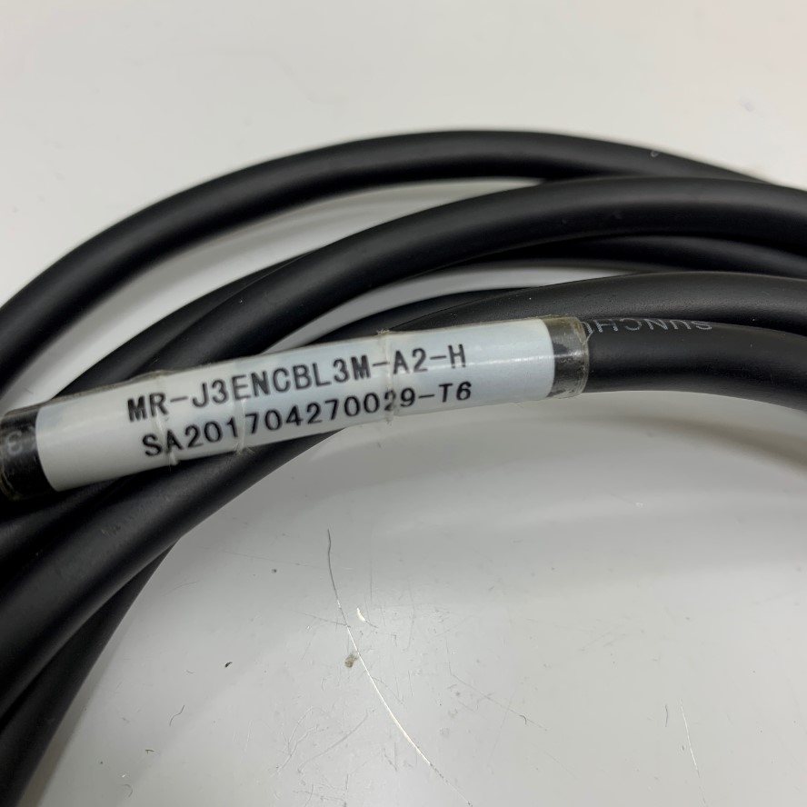 Cáp Original MR-J3ENCBL3M-A2-H Dài 3M 10ft Cable SUNCHU 3P x 0.2mm² 80°C 300V For Mitsubishi Servo Encoder Cable in Korea