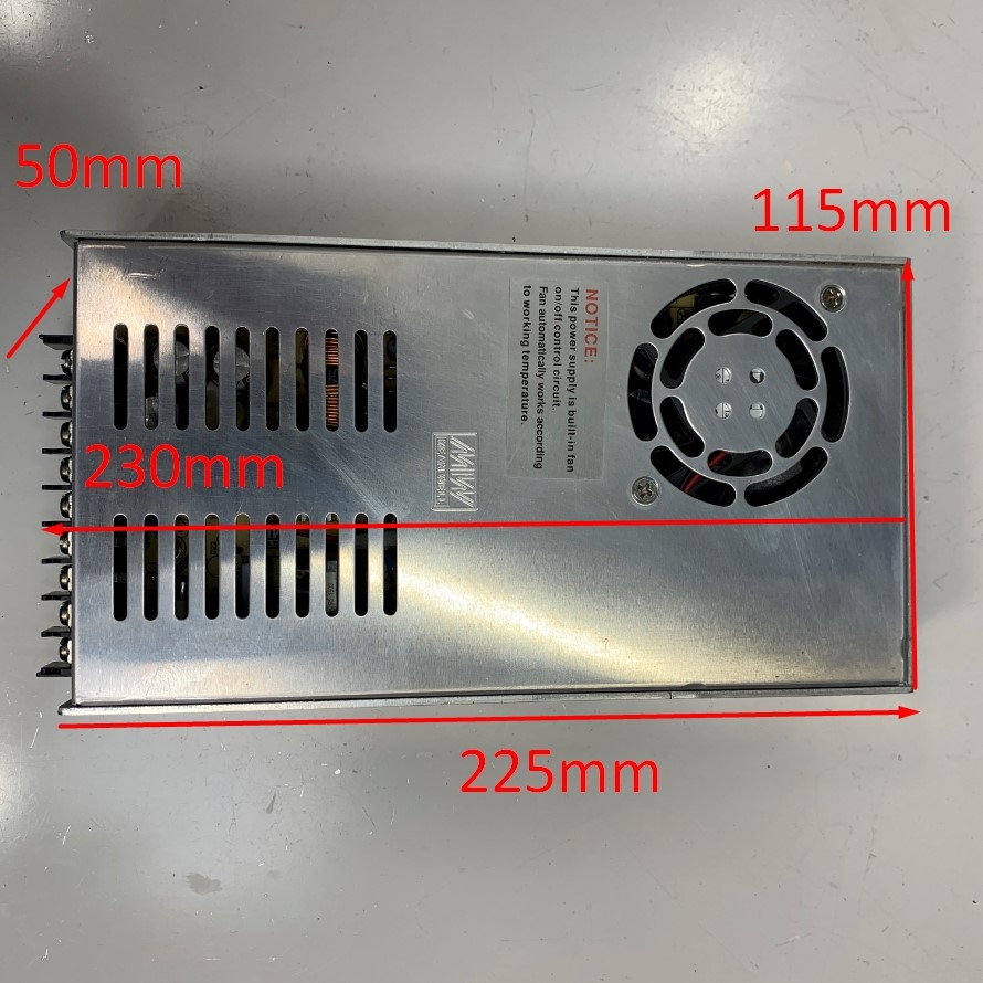 Nguồn Tổ Ong 36V 9.7A MEAN WELL NES-350-36 Switching Power Supply Input 100-240VAC 4A 50/60Hz Hàng Original Zin Tháo Thiết Bị Đã Qua Sử Dụng