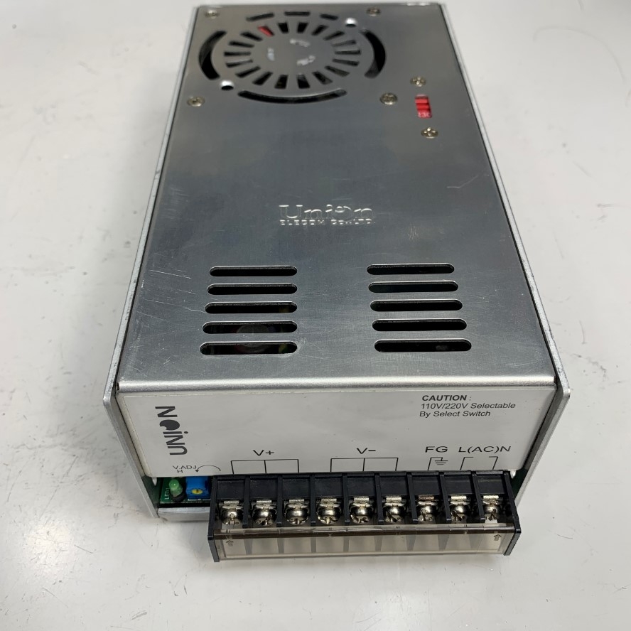 Nguồn Tổ Ong 24V 16.6A 400W Union UP400S24 Industrial Switching Power Supply Input 100-240VAC 5A 50/60Hz Hàng Original Zin Tháo Thiết Bị Đã Qua Sử Dụng