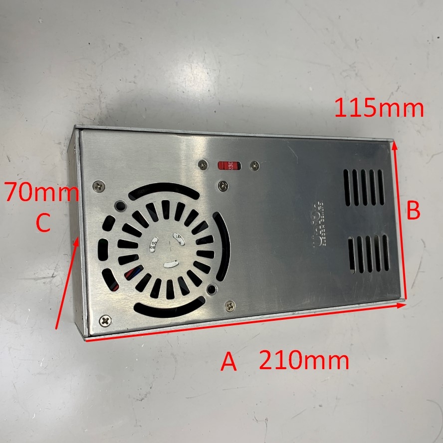 Nguồn Tổ Ong 24V 16.6A 400W Union UP400S24 Industrial Switching Power Supply Input 100-240VAC 5A 50/60Hz Hàng Original Zin Tháo Thiết Bị Đã Qua Sử Dụng