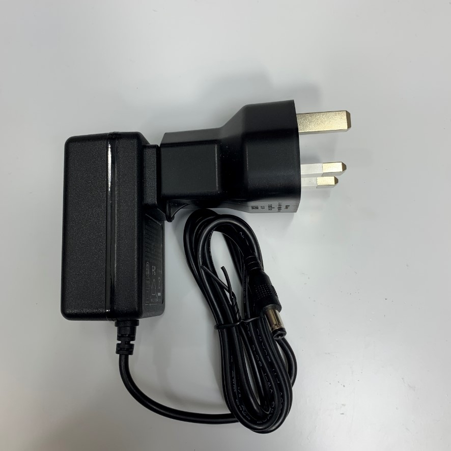 Adapter 15V 2A Shenzhen OLEAD UK Plug DC + ---C--- - Connector Tip Size 5.5mm x 2.5mm For Cân Điện Tử Sartorius Precision Balance