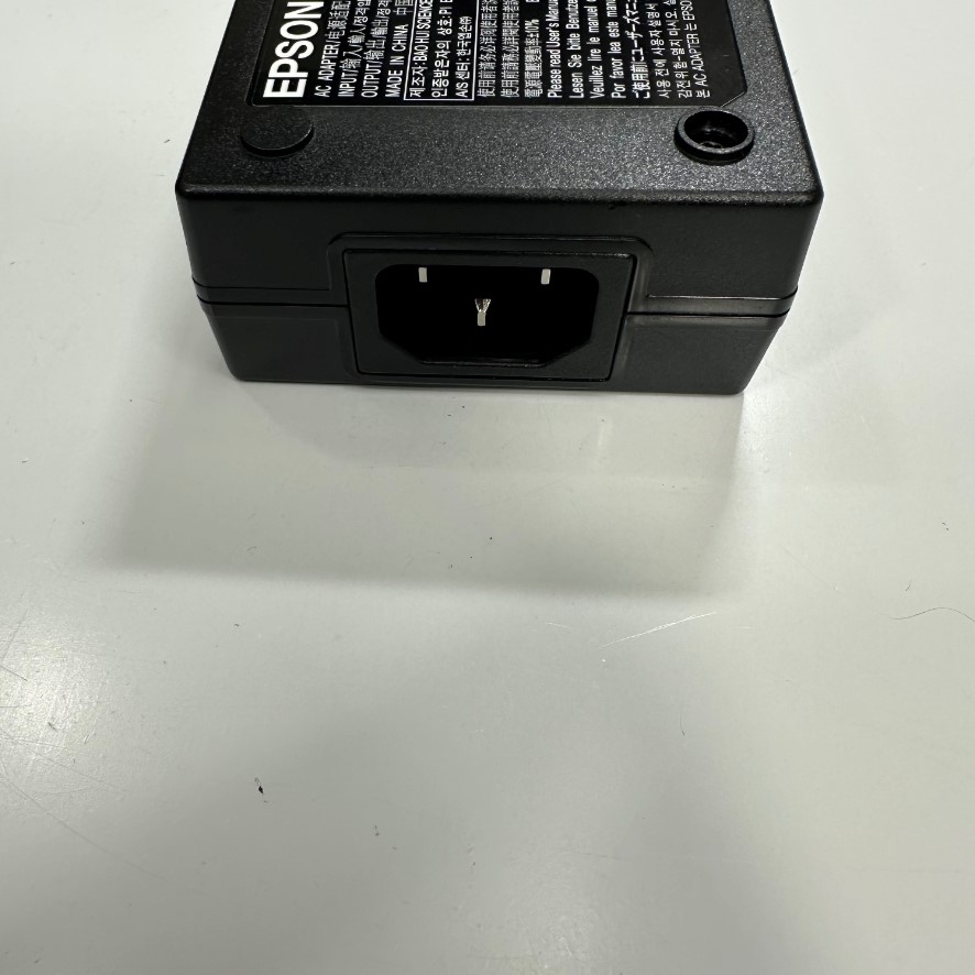 Adapter 24V 2.1A 50.4W EPSON IEC C14 Plug DC Power Connector Tip Size 5.5mm x 2.5mm