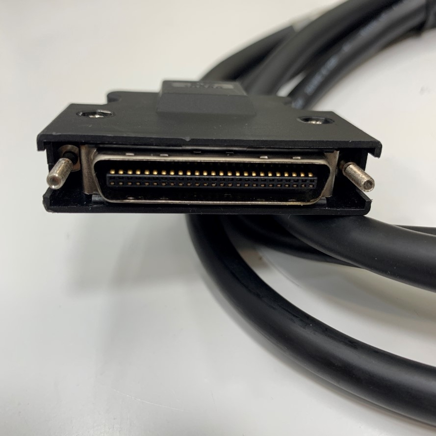 Cáp Original JZSP-TA50P-01.5 Dài 1.5M 5ft Cable SCSI I/O Signal MDR 50 Pin Male to 50 Pin IDC FC 2*25 Pitch 2.54mm For Yaskawa Servo Drive Terminal PCB Breakout Board