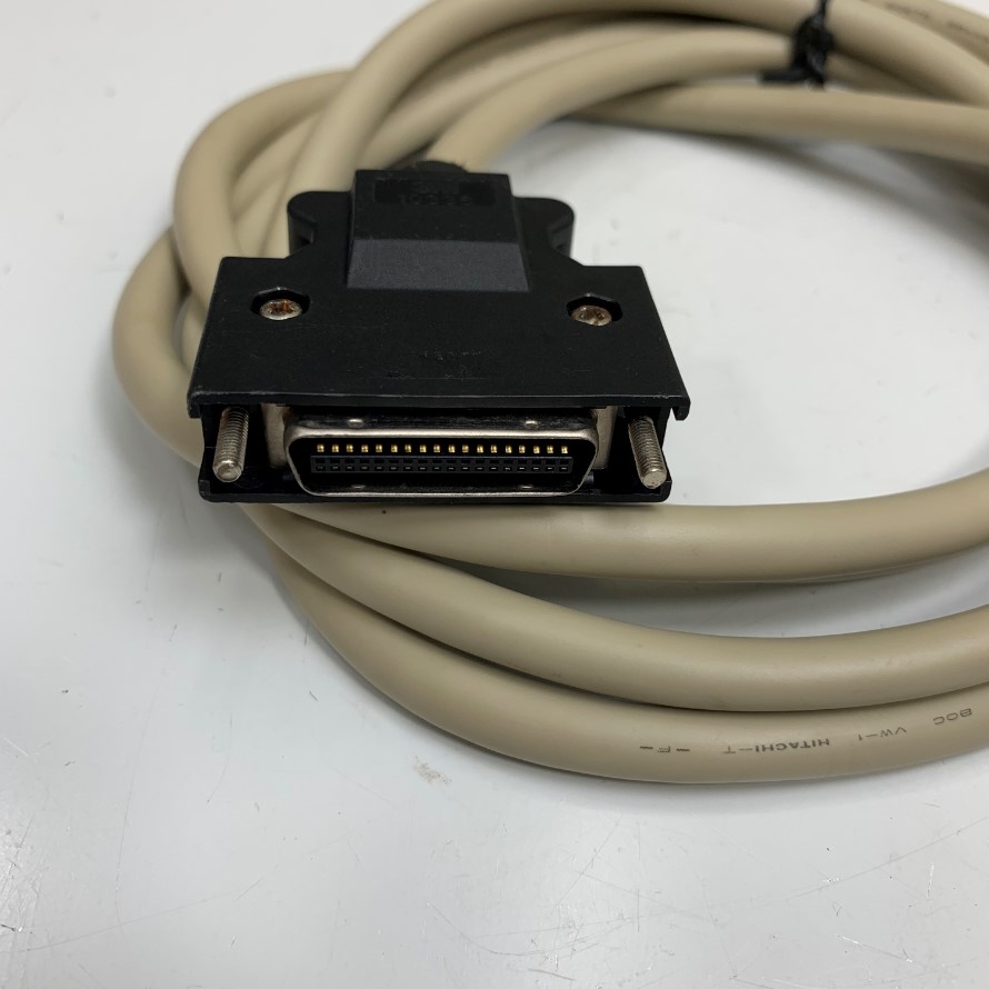 Cáp Dài 1M 3.3ft Connector 3M 10336 Cable SCSI MDR 36 Pin Male to 36 Core Bare Wire Open End Cable Hitachi 36 Core x 0.07mm² OD 7.5mm For Servo Drive witch Interface Modular Terminal Board I/O
