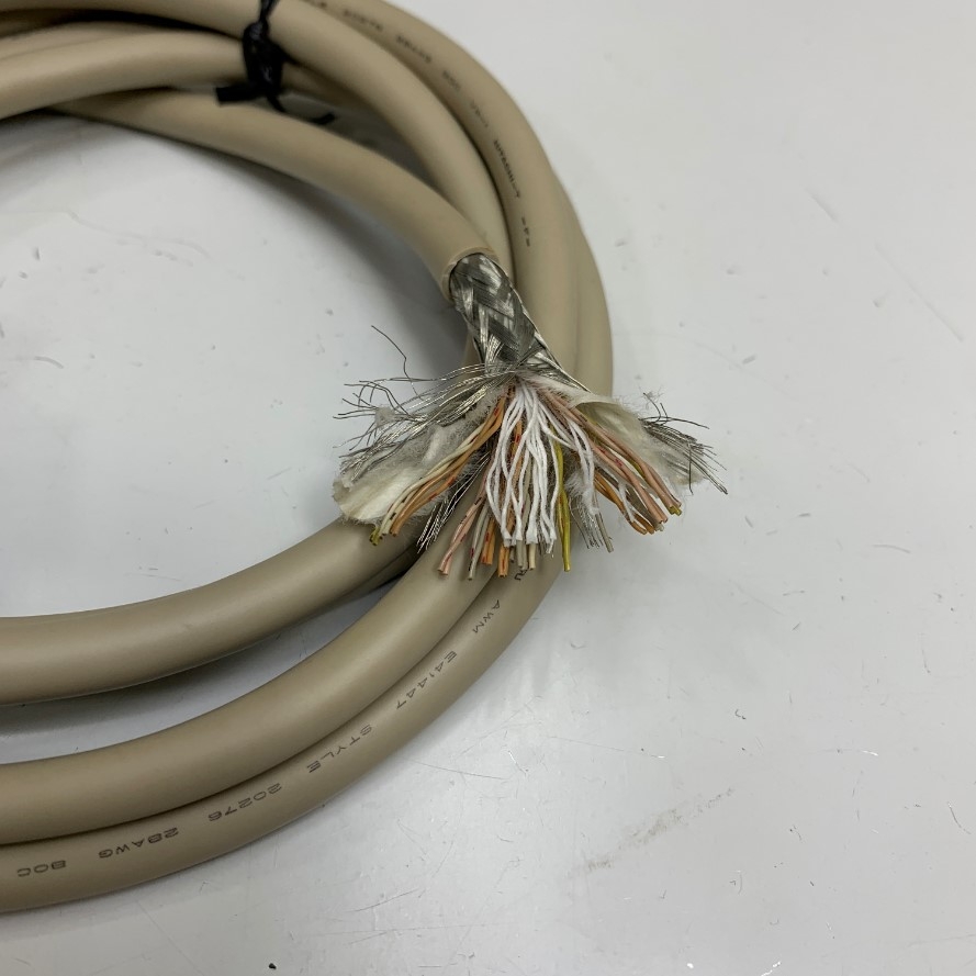 Cáp Dài 1M 3.3ft Connector 3M 10336 Cable SCSI MDR 36 Pin Male to 36 Core Bare Wire Open End Cable Hitachi 36 Core x 0.07mm² OD 7.5mm For Servo Drive witch Interface Modular Terminal Board I/O
