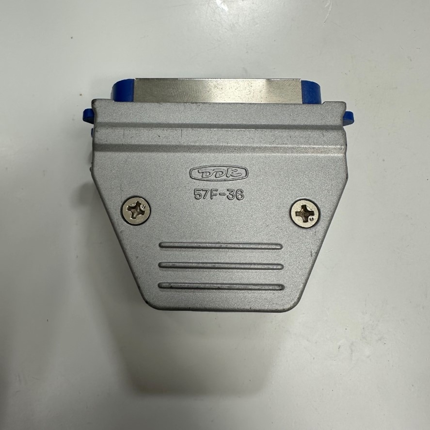 Đầu Jack DDK 57F-36 36 Pin Male Shielded IDC Flat Cable Connector Centronics 2 Rows 2.16mm Pitch For Servo Drive, PLC, CNC Industrial, Robot Industrial, Medical Connector Cable