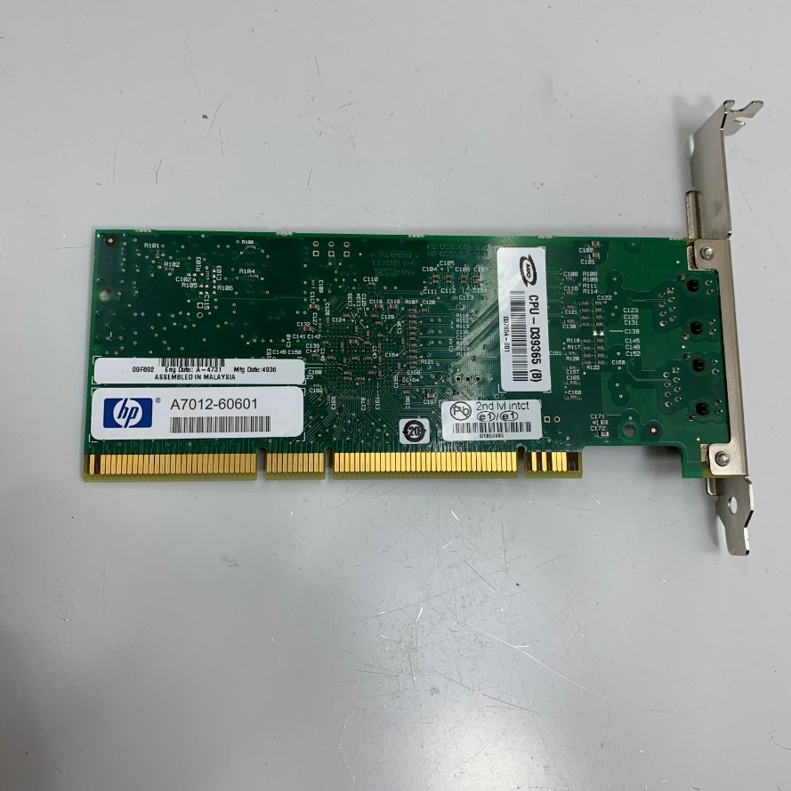 Card Mạng Intel (R) PRO/1000 MT Dual Port Network Adapter PCI to 2 Port RJ45 Gigabit Ethernet Chipset Intel NH82546GB Part Number CPU-D39365(B) For Server, Industrial PC, Desktop Computer