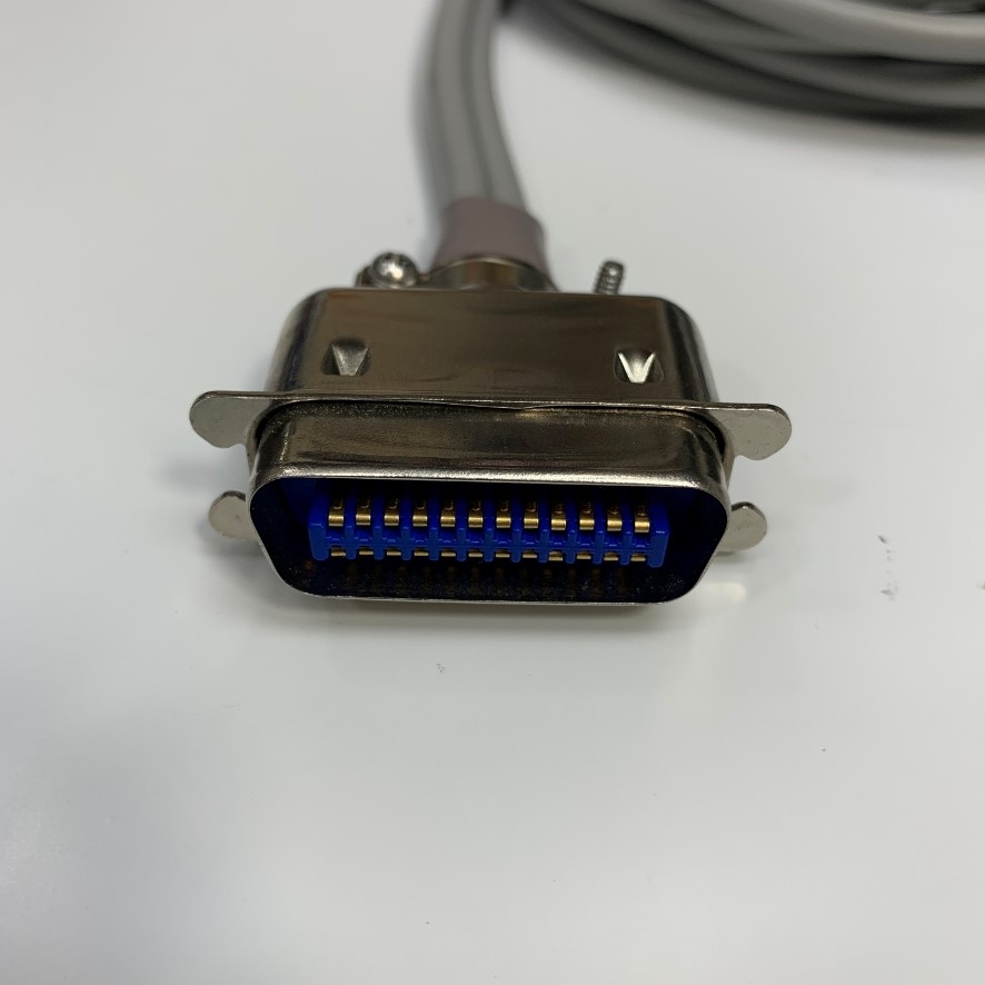 Cáp 2M 6.5ft Centronics 24 Pin Male to 2 Port SANWA 41-6590 4 Pin Female Y-Splitter Cable