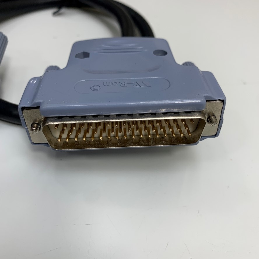 Cáp 1.5M 5ft D-Sub 50 Pin 3 Rows Connector Shielded DB50 Male to Female Extension Cable Black OD 9.0mm For Siemens Simatic S7-400 Interface Modules and Reduction CNC Machining Cable