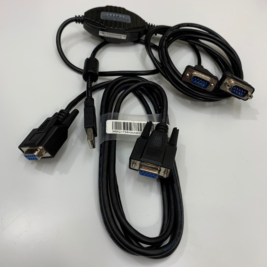 Bộ Cáp Truyền Dữ Liệu RS-232C Computer Desktops Laptop USB to 2 Port RS232 Serial Adapter FTDI Chip Dài 3.5M For Máy Xét Nghiệm Nước Tiểu ComboStik™ R-700 R-300 DFIcare and Computer