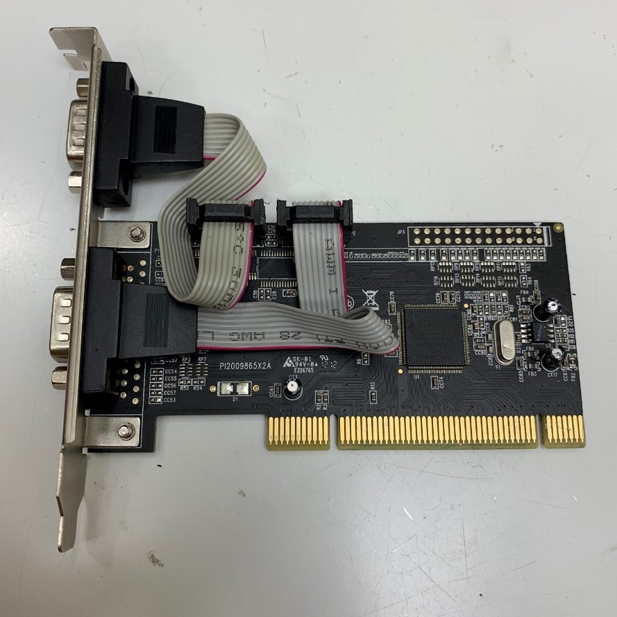 Card Công Nghiệp NETmate KWN-I-390 PCI to 2 Serial Port MosChip MCS98651 For Industrial PC Desktop Computer