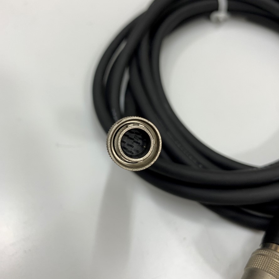 Cáp Cable Hirose 12 Pin Male to Female HR10A-10P-12S(73) and HR10A-10P-12P(73) Shielded Cable For Sony CCD Hitachi Industrial Machine Vision Cameras 2M