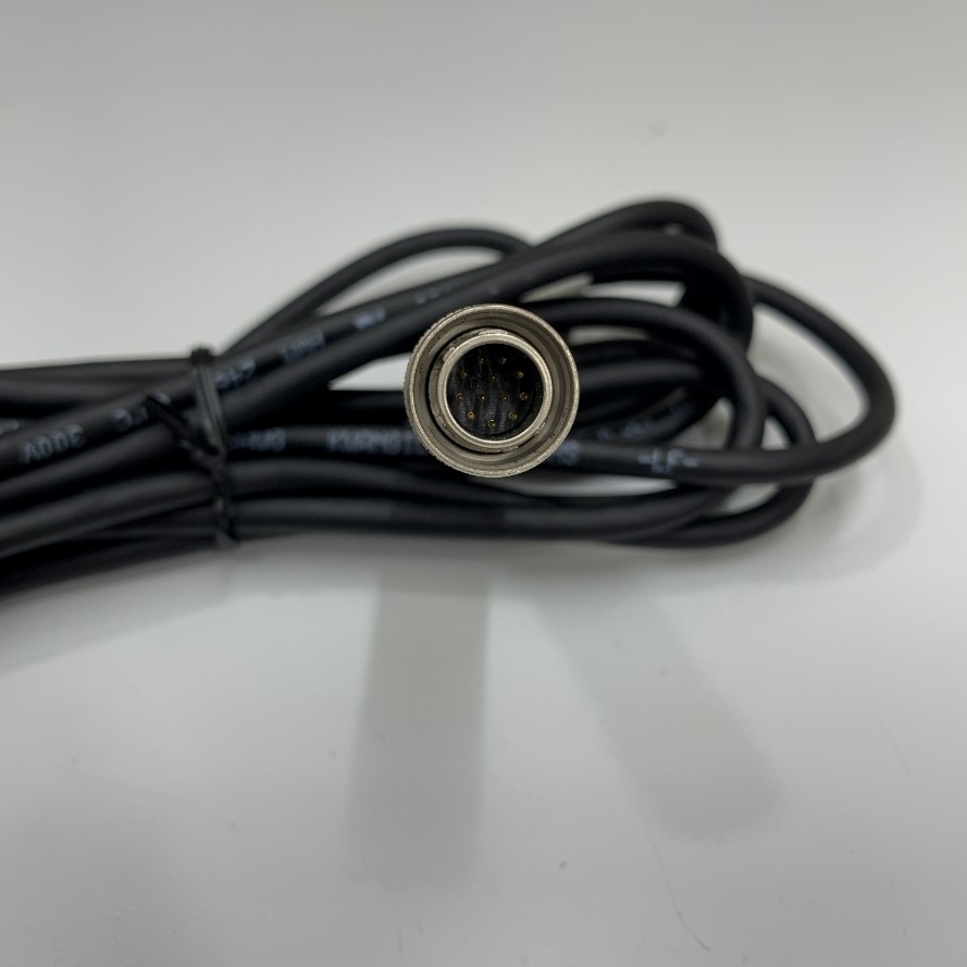 Cáp Hirose 12 Pin HR10A-10P-12P(73) to Hirose HR10-10J-12S(73) Cable Dài 2.5M For Camera Industrial