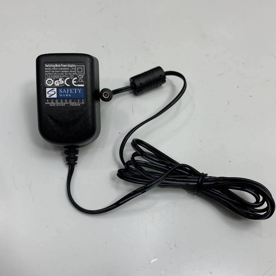 Adapter 12V 0.5A Shenzhen OEM A&D TB-124U EU Plug DC Power Connector Tip + ---C--- - Connector Size 5.5mm x 2.1mm For Cân Điện Tử A&D GX-30K GX-K Series Precision Industrial Balance