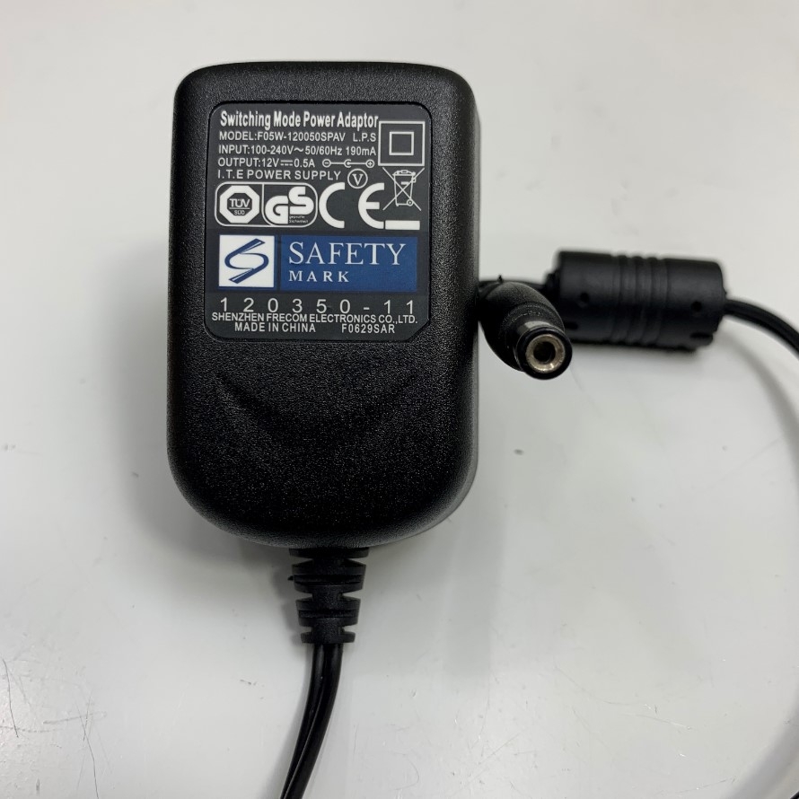 Adapter 12V 0.5A Shenzhen OEM A&D TB-124U EU Plug DC Power Connector Tip + ---C--- - Connector Size 5.5mm x 2.1mm For Cân Điện Tử A&D GX-30K GX-K Series Precision Industrial Balance
